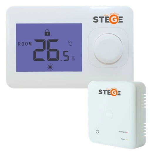 Termostat fara fir Stege WT100RF