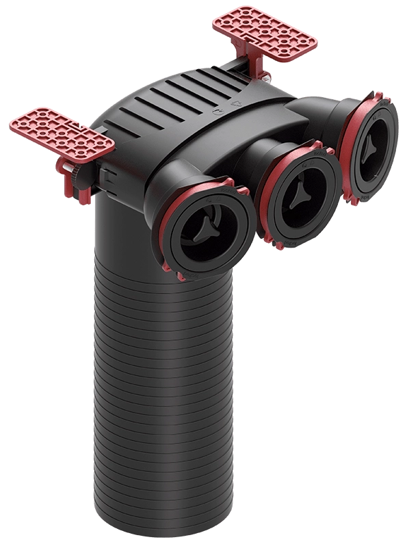 Plenum box 3x75 Heatpex Aria