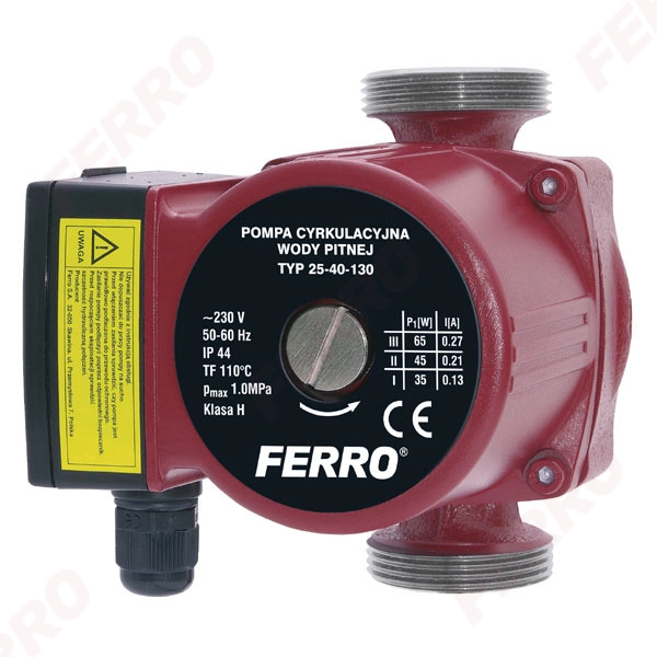 Pompa circulatie Ferro GPD 25-4 (130) 0203W