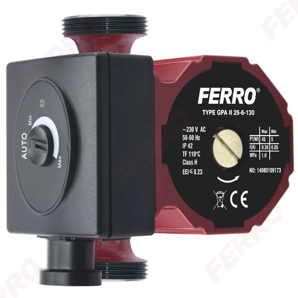 Pompa circulatie Ferro GPA 25-6 (130) 0604W