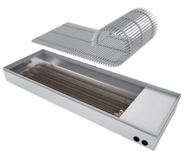 Convector de pardoseala ingropat ISAN ACTIV FLT40-14 1200 — 1