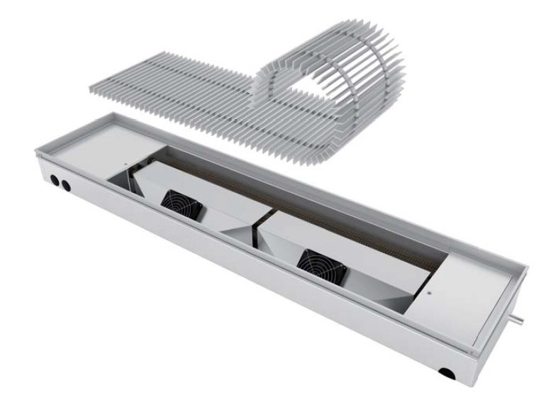 Ventiloconvector de pardoseala ingropat ISAN ACTIV FLB20-12 3600 — 1