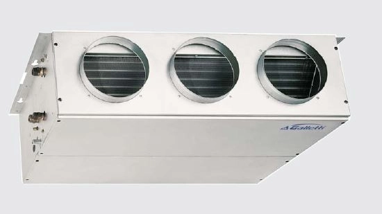 Ventiloconvector necarcasat de tubulatura GALLETTI - UTN 12A — 1