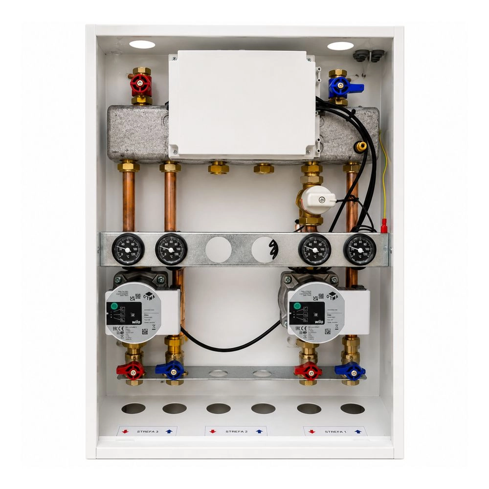 Modul multizonal Termet SIM WP 2Z cu separator hidraulic, tip 1LTT.1HT.YP