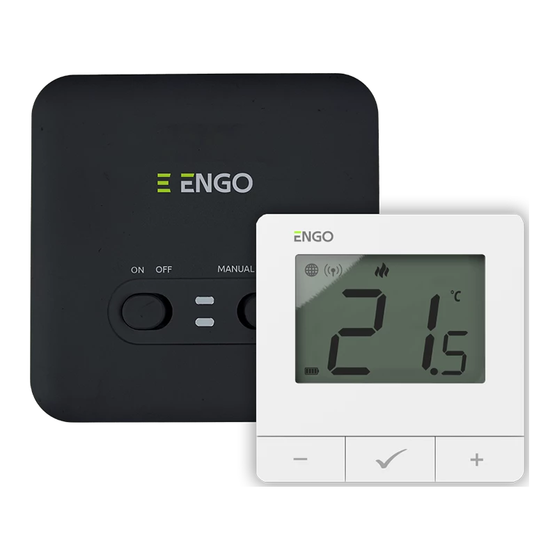 Termostat programabil fără fir ENGO E20i-W Wi-Fi White